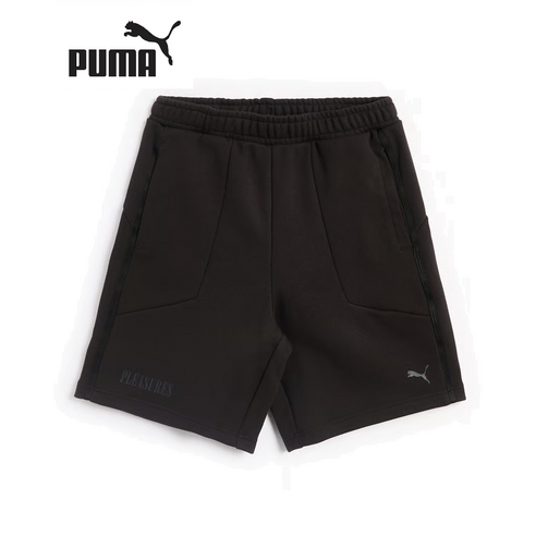 푸마 남성 푸마 X 플레져스 쇼츠 반바지 PUMA x PLEASURES Shorts PUMA Black 624100 01