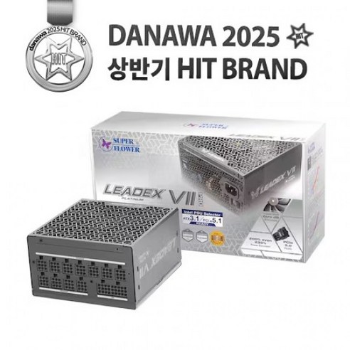 [SuperFlower] SF-1200F14XP LEADEX VII PRO PLATINUM ATX 3.1 (PCIE5) BLACK (ATX/1200W)