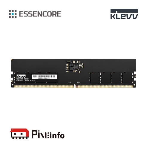 클레브 ESSENCORE KLEVV DDR5-5600 CL46 AMD 파인인포 (16GB), 16G, 1개