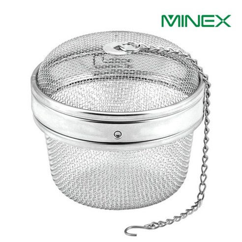 스테인레스 다시백 멸치망 육수망 7.5cm 10cm MINEX, 1개