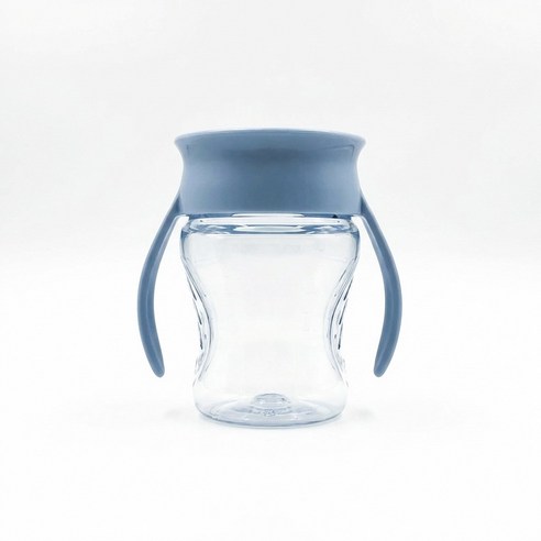 와우컵 베이비 트라이탄 스파우트컵 뚜껑포함, 207ml, 1개, 파스텔블루