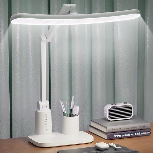 ALLILIO 스탠드 학습용 LED 와이드 스탠드 블루라이트 차단 시력보... 솔직 후기 | 실제 배치 사진 포함 - 상품 이미지 1