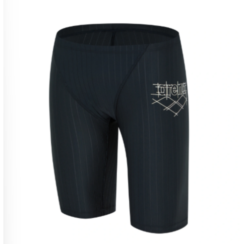 [국내매장판] 아레나 그리드 4부 남성용 수영복 하의 블랙