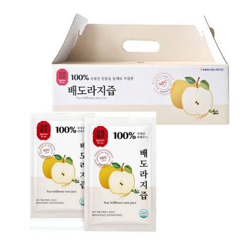 자연일로 배도라지즙, 100ml, 30팩