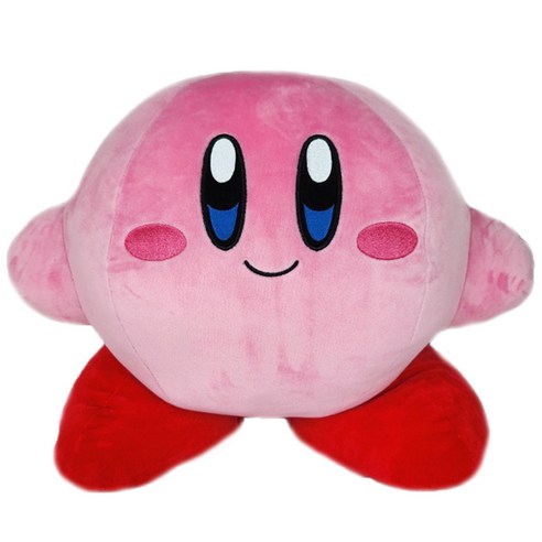 별의커비 스탠딩 봉제 인형, 33cm, 혼합색상, 1개