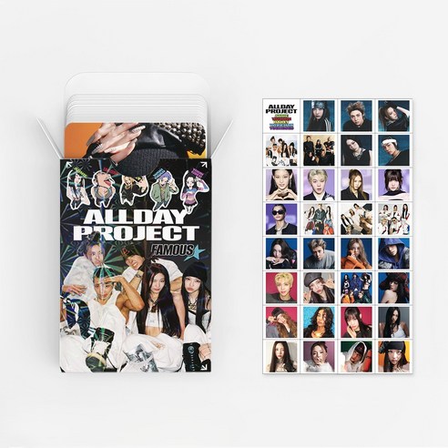 올데이프로젝트 페이머스 famous all day project 포토카드, 1) FAMOUS (92장), 기본, 92장