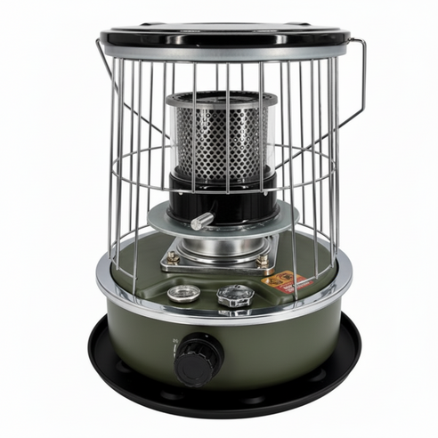 콤팩트한 디자인과 강력한 난방 성능의 조화, 알파카 석유히터 콤팩트