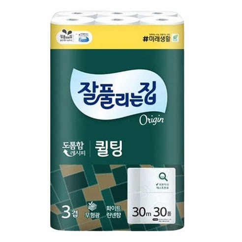 잘풀리는 집 퀄팅 롤화장지 솔직 후기 | 실사용자 리뷰 분석 썸네일