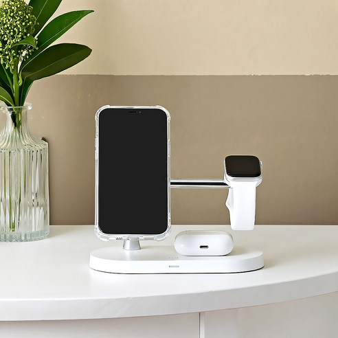 만렙 3in1 + 1 애플워치 아이폰 맥세이프 무선충전기 거치대 개봉기 | 실사용 후기 - 상품 이미지 4