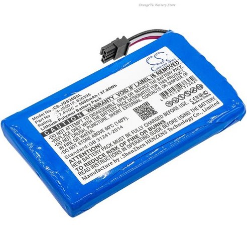 7.4V 5000mAh 배터리 4-JS001P 636395 JDSUVIAVI MTS-2000 스마트 OTDR 100AS T-BERD +TOOL용 - 배터리