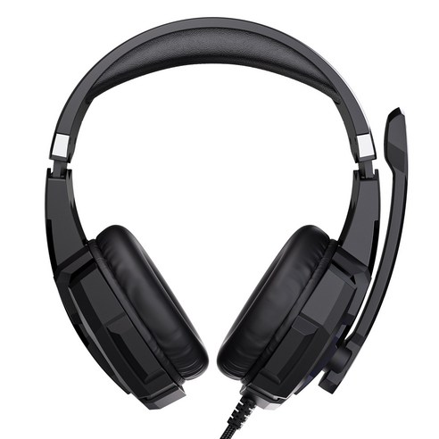 OMIIYA 가상 7.1채널 3D 사운드 아이스 블루 LED 노이즈 캔슬링 마이크 USB 게이밍 헤드셋 이미지 4