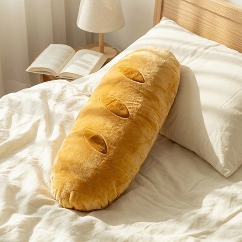 청청이 코믹한 선물 부드러운 롱쿠션 110cm, 브라운