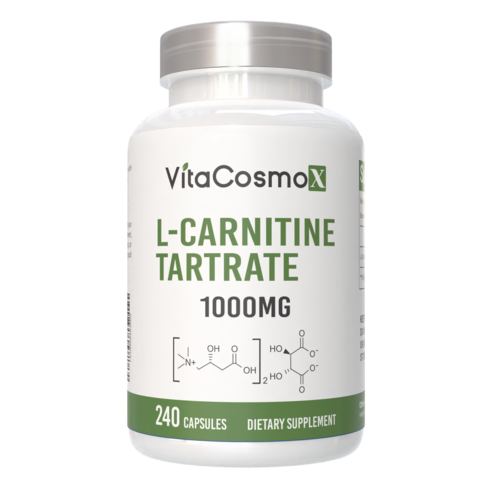 VitaCosmoX 비타코스모엑스 L-카르니틴 타르트레이트 1000mg ... 맛있게 먹은 솔직 후기 - 상품 이미지 1