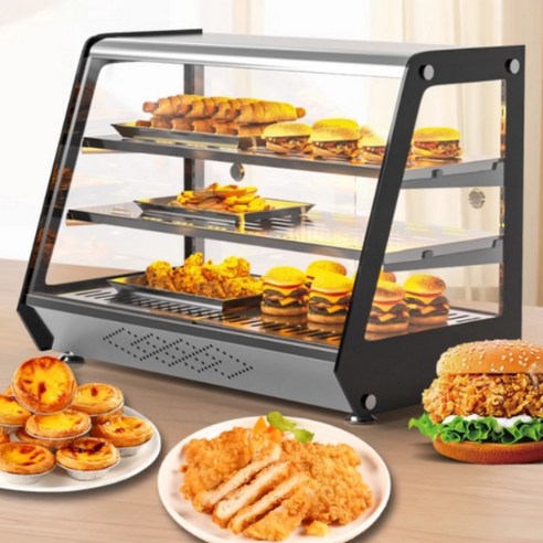 로하스 업소용 온장고 미니 전기 보온고 붕어빵 편의점 호두과자 쇼케이스 진열대 이미지 3