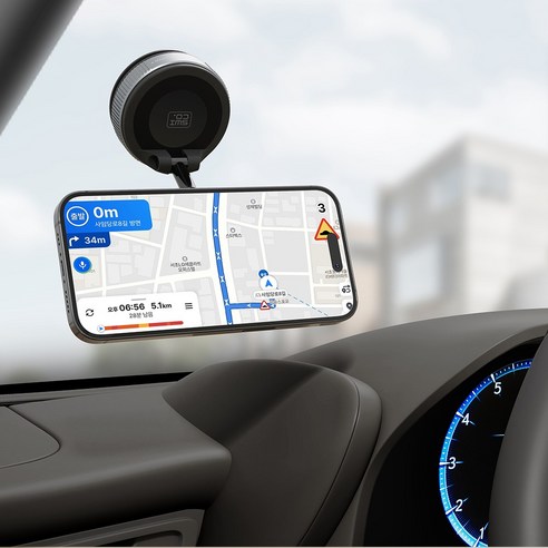 스위코 맥세이프 차량용 무한흡착 핸드폰 거치대 이미지 2