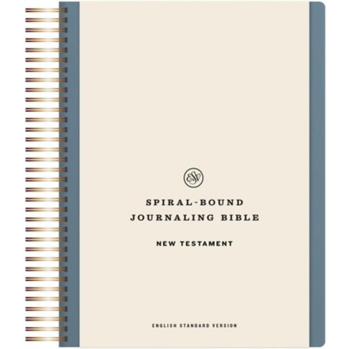 (영문도서)ESV Spiral-Bound Journaling Bible New Testament (Hardcover) Hardcover, Crossway, English, 9781433593185