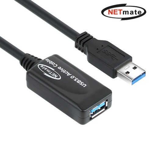 강원전자 넷메이트 NMC-UR303N USB3.0 연장 무전원 리피터 3m, 상세페이지 참조, 1개
