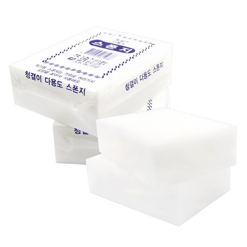 attizone 다용도 스펀지 스폰지 판화 찍기 미술용 세척 청소용, 다용도 스폰지-(2개입)