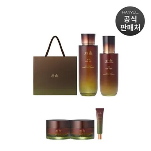 한율 송담 탄력 기초 5종세트(스킨+에멀전+아이크림+크림2개) 솔직 후기 | 피부 타입별 분석 썸네일