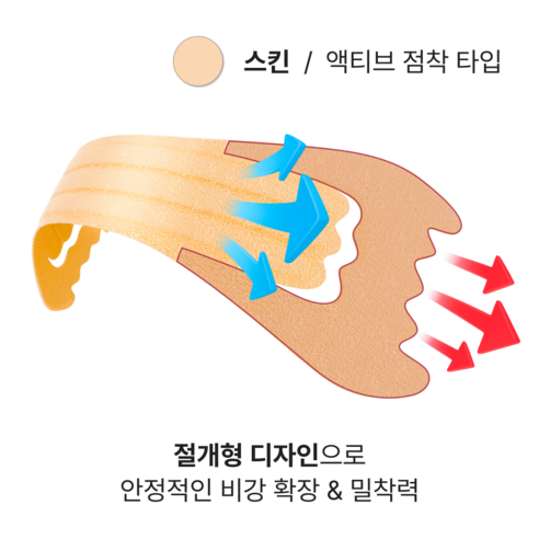 에어브리즈 의료용 비강확장밴드 코골이 코막힘 완화 50P 이미지 3