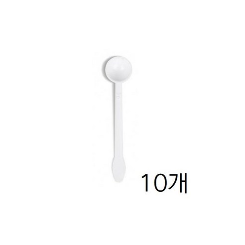 계량스푼 1g 94.4mm 7000개 1박스 국산 제약 다용도 플라스틱 분유 정확한계량 분말 세제, 1g-94.4mm, 10개