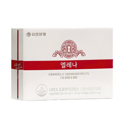 엘레나 유렉스 프로바이오틱스 유산균 90정, 1개 솔직 후기 | 실사용자 리뷰 분석 - 상품 이미지 1