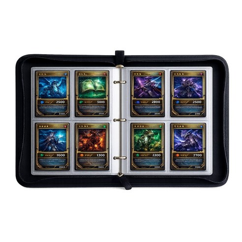 카드 북 앨범 바인더 도감 양면 50매 400장 수납 이미지 3