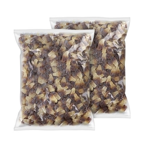 피니 스몰콜라병모양젤리 1kg 대용량 벌크, 1kg, 2개