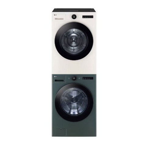 [LG전자] LG 트롬 오브제컬렉션 + 건조기 + 스태킹키트 KX25GR-21ES 전국기본설치포함, 상세 설명 참조, 상세 설명 참조