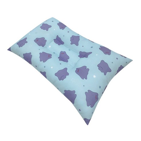 포켓몬 메타몽경추솜베개 60x40cm 솜포함 낮은 수면 숙면 목이편한 꿀잠베개