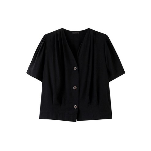 보니스팍스 데일리 베이직 반팔 블라우스 XQ2BA032L0