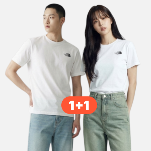 노스페이스 반팔티 남성 여성 반팔 티셔츠 노페반팔