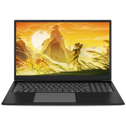 노트북 15.6인치 화면 대형 프로세서N5095 12GB RAM 512GB SSD 사무용 WIN11 home, 다크 그레이, ESDYS1040