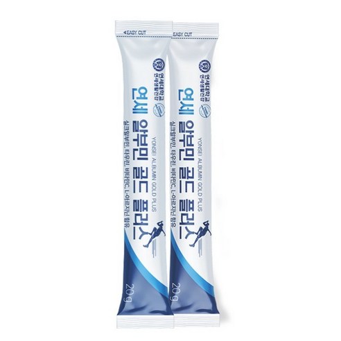 연세알부민 골드 플러스 알부민 하루한포 식약처인증, 90회분, 1세트