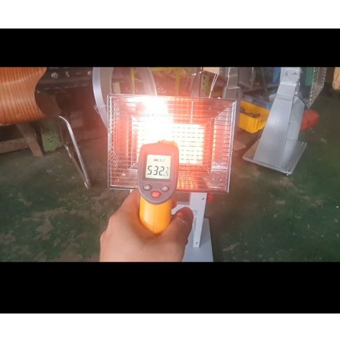 혹한의 추위도 문제없는 강력한 산업용 전기 난로