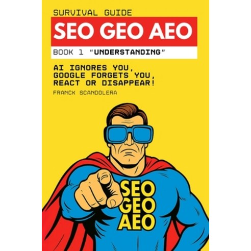 (영문도서)SEO GEO and AEO Survival Guide: AI ignores you Google forgets you React or d... Paperback, Independently Published, English, 9798288587481