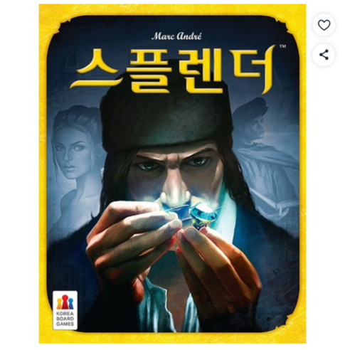 스플렌더 가족 보드게임, MIX (혼합색상), 1개