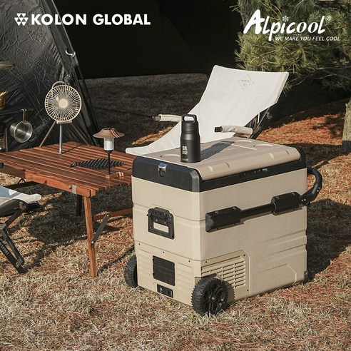 코오롱 공식판매 알피쿨 X시리즈 정품 캠핑 차량용 냉장고 블루투스 이동식... 개봉기 | 실사용 후기 - 상품 이미지 1