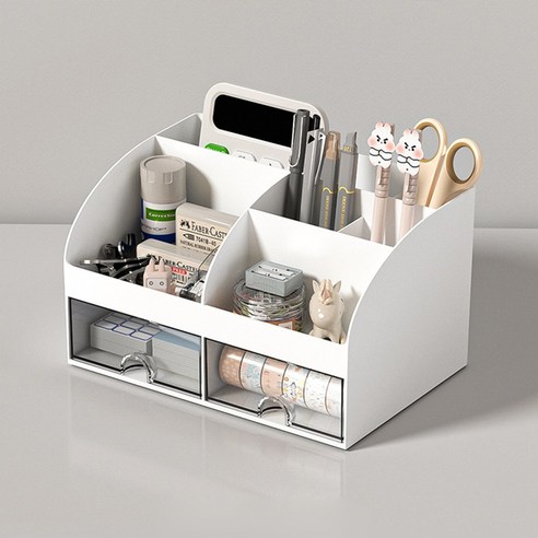 책상 위 엉망진창, 이제 안녕! 연필꽂이 수납함으로 깔끔 정리 시작하세요!
