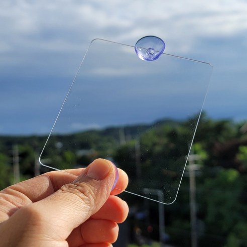 모벨릭 차량용 아파트 출입 주차 스티커 부착판 홀더 케이스 투명 PC 명... 실사용 후기 | 효과 있을까? - 상품 이미지 3