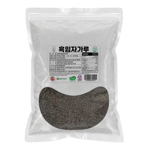 건강하게 볶은 국내가공 흑임자가루, 500g, 1개 500g, 1개