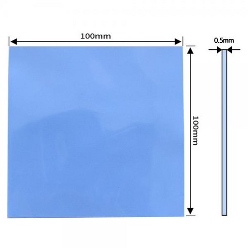 티테크 써멀패드 0.5mm 쿨링패드 T-TP05