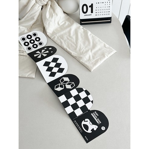 뚜뚜 아기 초점책 신생아 병풍 비주얼북 이미지 3