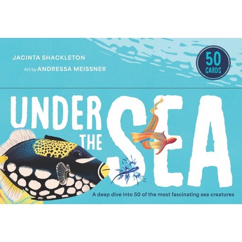 (영문도서)Under the Sea: A Deep Dive Into 50 of the Most Fascinating Sea Creatures Paperback, Smith Street Gift, English, 9781923239944