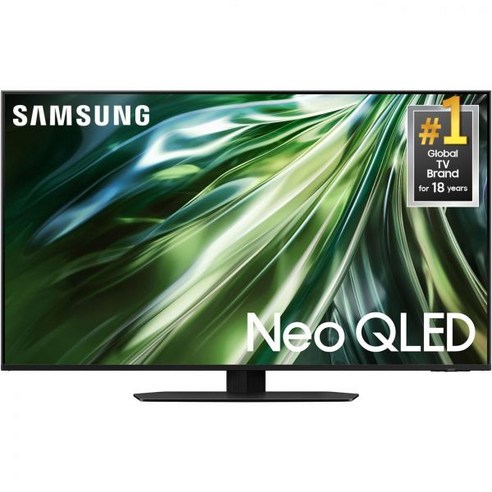 삼성 43인치급 네오 QLED 4K QN90D 시리즈 미니 LED 퀀텀 HDR+ 스마트 TV(돌비 애트모스 포함) 객체 추적 사운드+ 모션 엑스셀러레이터 리얼 깊이 향상, 98-Inch, TV Only