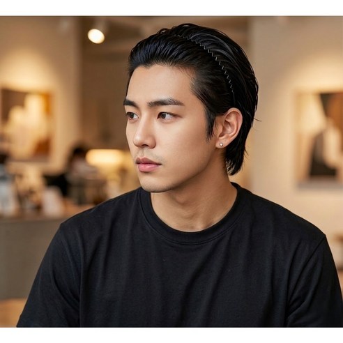 원앤모어 남성용 귀 안아픈 머리띠 이미지 3