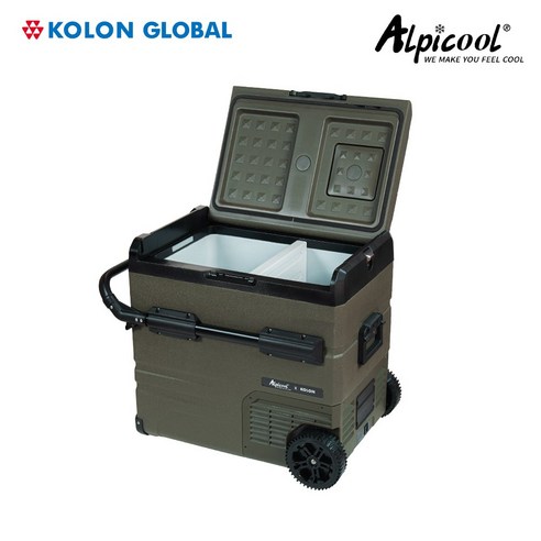 코오롱 공식판매 알피쿨 X시리즈 정품 캠핑 차량용 냉장고 블루투스 이동식 낚시 화물 이미지 2