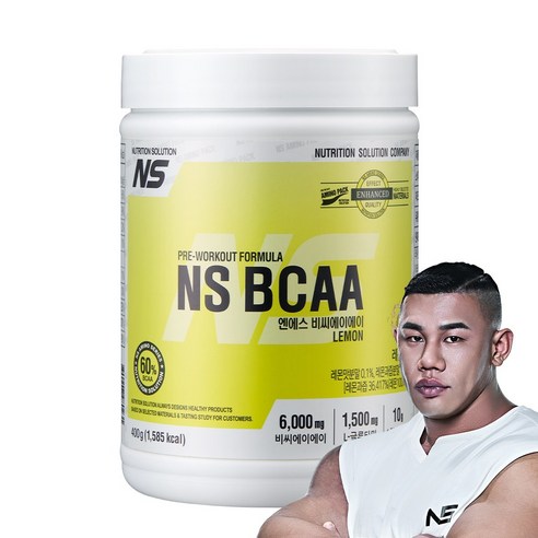NS BCAA 레몬 400g 맛있게 먹은 솔직 후기 썸네일