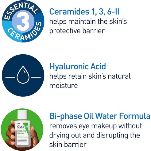 CeraVe 세라비 아이 메이크업 리무버 히알루론산 함유 이미지 4