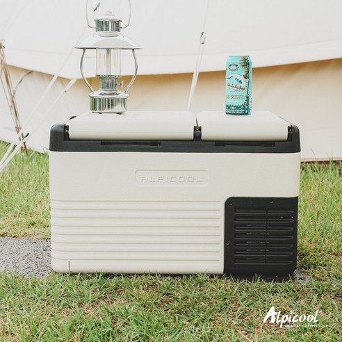 코오롱 공식판매 알피쿨 25L 33L 코오롱 정품 차량용냉장고 캠핑냉장고... 개봉기 | 실사용 후기 - 상품 이미지 4
